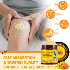 Arthritis & Joint Pain Relief Cream 120g – Extra Strength Anti-Inflammatory Formula for Knee, Back, Neck, Hands & Feet, Fast-Acting Deep Tissue Massage Cream for Stiffness, Swelling & Muscle Recovery