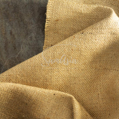 1m Hessian Fabric – Textured Burlap Jute Sack Material– 54” Inch Wide, 137cm Wide, 10oz 225GSM –Fabric for School Boards, Gardens, Table Runners, Arts & Crafts – by SAMASIA
