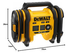 DEWALT 18V XR Inflator Deflator with Digital Gauge, DCC018N-XJ