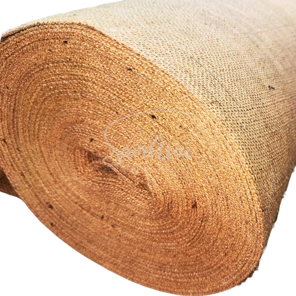 1m Hessian Fabric – Textured Burlap Jute Sack Material– 72” Inch Wide, 183cm Wide, 10oz 225GSM –Fabric for School Boards, Gardens, Table Runners, Arts & Crafts – by SAMASIA