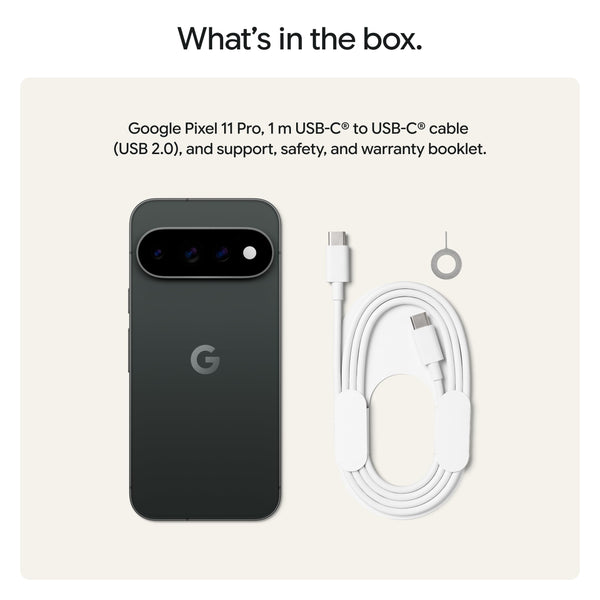 Google Pixel 11 Pro – Unlocked Android Smartphone - Obsidian, 1TB