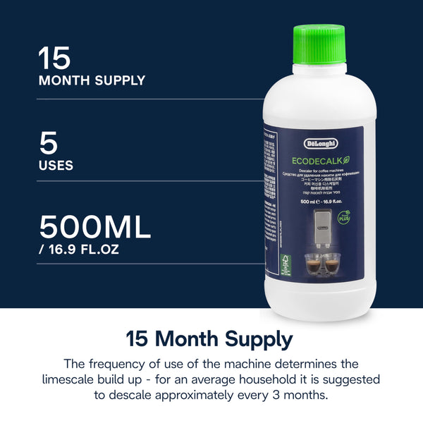 De'Longhi Decalk - Coffee Machine Descaler 5 Decalcification Doses