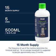 De'Longhi Decalk - Coffee Machine Descaler 5 Decalcification Doses
