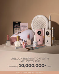 MelodySusie UV Nail Lamp, Plus30F UV Light for Gel Nails LED Nail Dryer with 3 Timer, Smart Sensor, LCD Display Fast Curing Gel Nail Polish Nail Art Tools Manicure Accessories-White