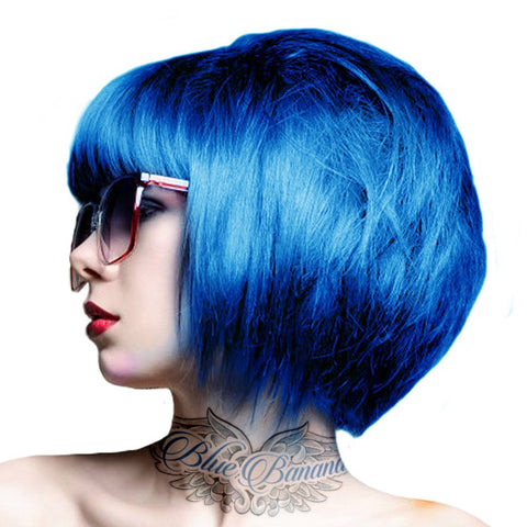 Crazy Colour Semi Permanent Hair Colour Cream 100 ml (Capri Blue 44)