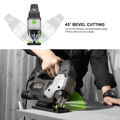 GALAX PRO Jigsaw, 800W 3000 SPM Jig Saw Tool, Max ±45° Bevel Cutting Angle, 6 Adjustable Speeds, 4-Position Orbital Action,Laser Guide, Max Cutting Capacity: 100mm Wood, 10mm Metal