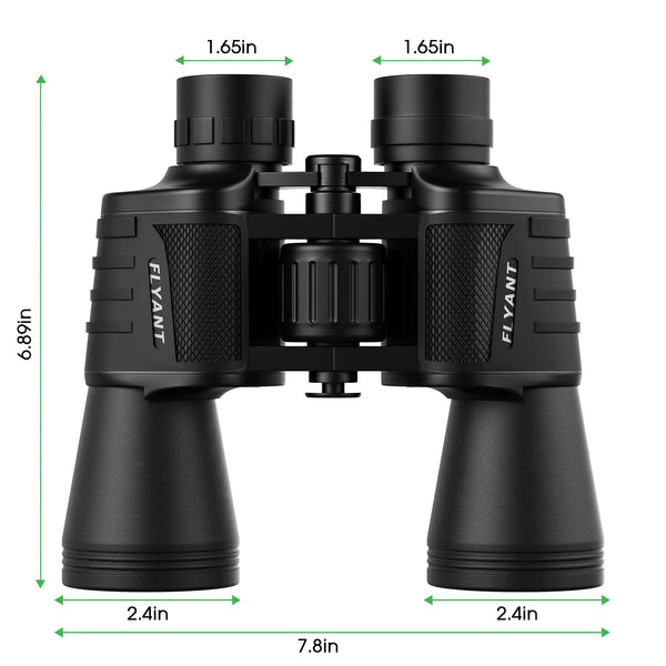 20x50 High Powered Binoculars for Adults, Waterproof Compact Binoculars with Low Light Vision for Bird Watching Hunting Camping Travel Cruise Hiking Sports Stargazing, Christmas Birthday Gifts for Men