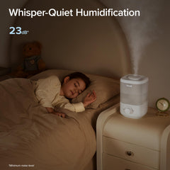 Levoit Humidifier for Bedroom, 23dB Ultra Quiet, Top Fill