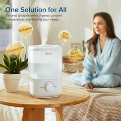 Levoit Humidifier for Bedroom, 23dB Ultra Quiet, Top Fill