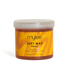 Mylee Honey Soft Creme Wax for Sensitive Skin 450g, Wax Heater Friendly, Ideal for All Body Area Stubborn Coarse Hair Removal (Copy)