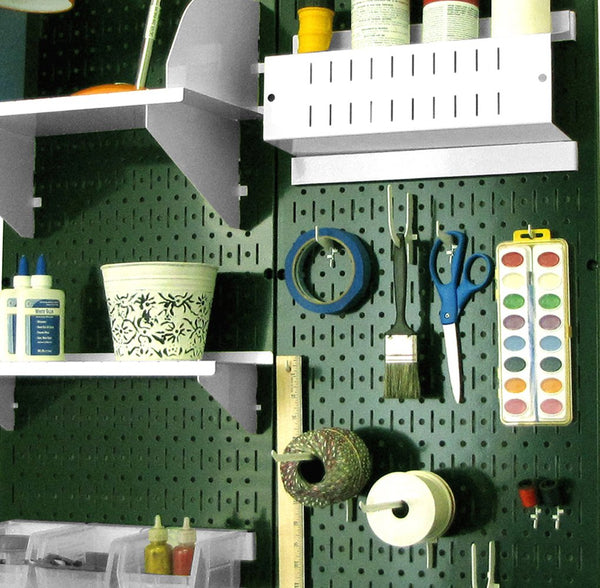 Wall Control Green Metal Pegboard By - 2 Pack