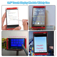 3.5 inch LCD TFT touch display with ili9488 chip Binghe 3.5 inch 3.3V 5V LCD display touch module with touch pen 320 x 480 resolution driver ILI9488 4-wire SPI compatible with Arduino