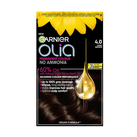 Garnier Olia Hair Colour Dark Brown 4.0