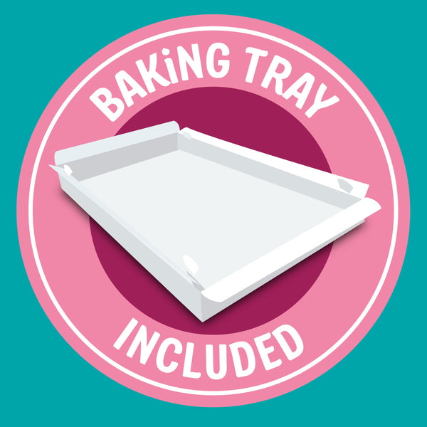 Dr. Oetker Vanilla Old School Traybake Cake Mix, 436g - Includes Baking Tray
