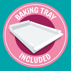 Dr. Oetker Vanilla Old School Traybake Cake Mix, 436g - Includes Baking Tray