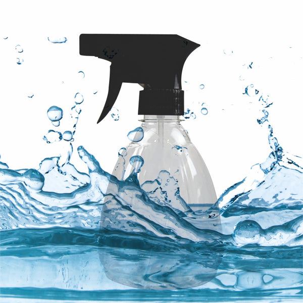 Empty Spray Bottle Plastic Bottles Essential Oil Gardening Trigger Sprayer Reusable Fine Mist Travel Party Barbershop Plant Mist Kitchen Bathroom Organic Cleaning Hair Salon 400ml (2PC)