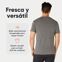 FM London 3/5-Pack Mens T Shirt - Premium Weight T-Shirts with Lightly Fitted Design - Super Soft T-Shirt Made with 100% Cotton - Stretch Men's T-Shirts for any Occasion - Durable Comfort Fit