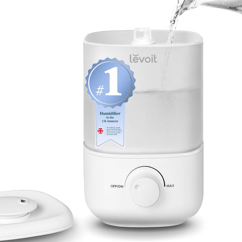 Levoit Humidifier for Bedroom, 23dB Ultra Quiet, Top Fill