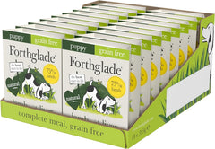 Forthglade Wet Puppy Food Variety Pack (18 x 395g Trays) - Grain Free & Hypoallergenic Dog Food, Lamb with Liver & Vegetables, Complete Meals for Puppies 2-12 Months