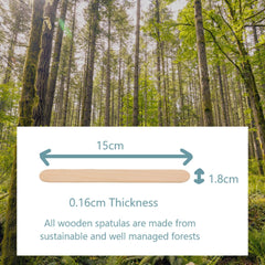 Waxing Spatulas - Thick (Quantity: 1000)
