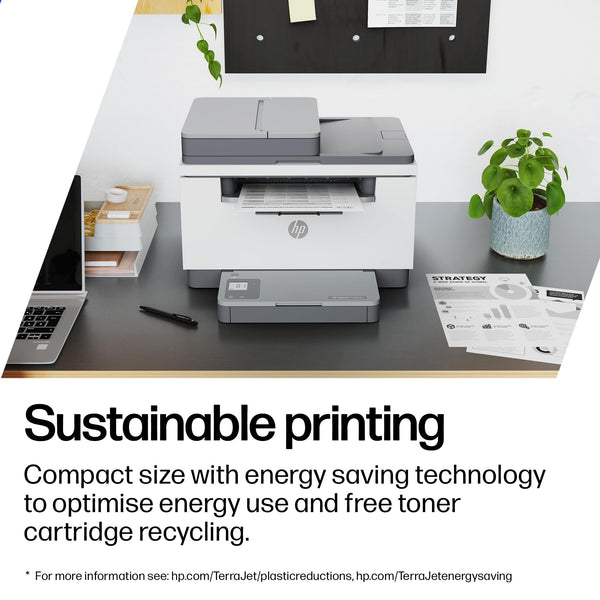 HP LaserJet MFP M235sdw | Compact | Black and White | Print, Scan, Copy | Easy Setup and Reliable Wi-Fi | Up to 28/27 Simplex ppm | Best Home Office Laser Printer, Best Laser Printer for Office