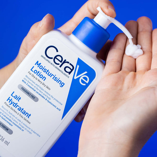 CeraVe Moisturising Lotion with Hyaluronic Acid and 3 Essential Ceramides for Dry to Very Dry Skin 473ml