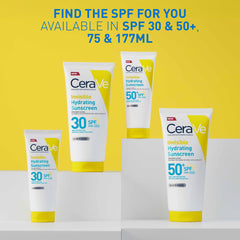 CeraVe Invisible Hydrating Sunscreen SPF 30, For Body & Face, 177ml
