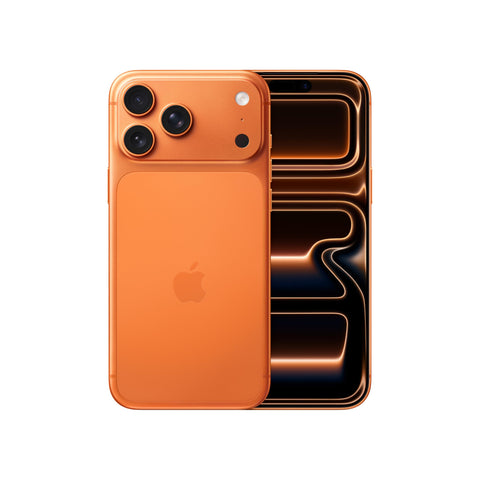 Apple iPhone 17 Pro Max 256 GB: 6.9-inch Display with ProMotion, A19 Pro Chip, Best Battery Life in Any iPhone Ever, Pro Fusion Camera System, Center Stage Front Camera; Cosmic Orange