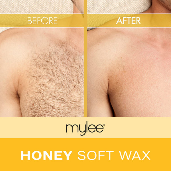 Mylee Honey Soft Creme Wax for Sensitive Skin 450g, Wax Heater Friendly, Ideal for All Body Area Stubborn Coarse Hair Removal (Copy)