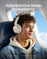 soundcore Anker Q30, Hybrid Active Noise Cancelling Over-Ear Headphones