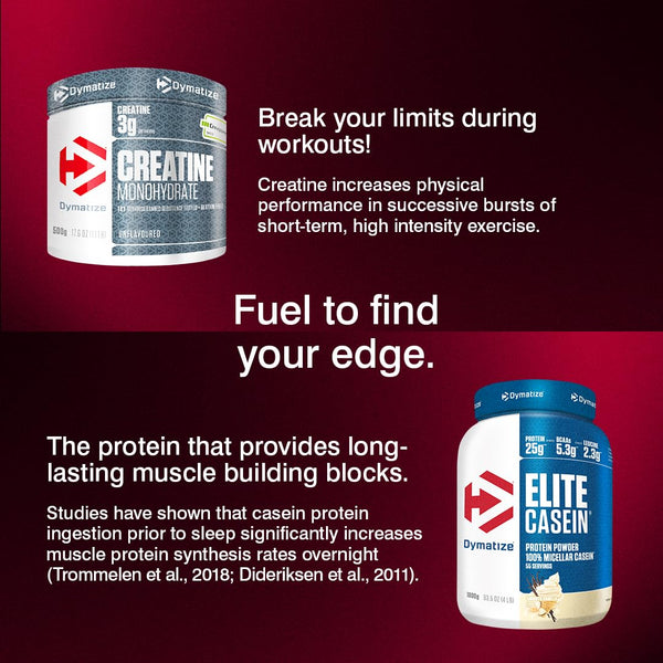 Dymatize Elite 100% Whey Gourmet Vanilla 942g - High Protein Low Sugar Powder + Whey Protein and BCAAs