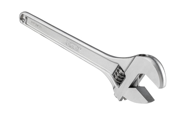 RIDGID 86922 Model 765 Adjustable Wrench 15 inch - Metric and SAE,Silver