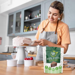 Pure Via Xylitol 1kg - Plant Based, Vegan and Keto Friendly Sugar Alternative - Single Pack
