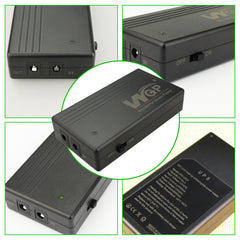 Yangers Mini UPS Uninterruptible Power Supply, 7800mAh Portable Battery Backup Device Home Power Bank Single 12V DC Output for Modem WiFi Router Camera CPE