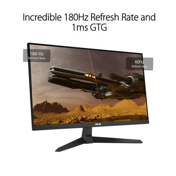 ASUS 27" TUF Gaming Monitor (VG279Q3A), 1920 x 1080, Fast IPS, 1ms, ELMB, 180Hz, Variable Overdrive, 99% sRGB, VESA