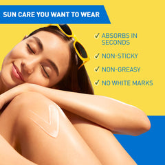 CeraVe Invisible Hydrating Sunscreen SPF 30, For Body & Face, 177ml