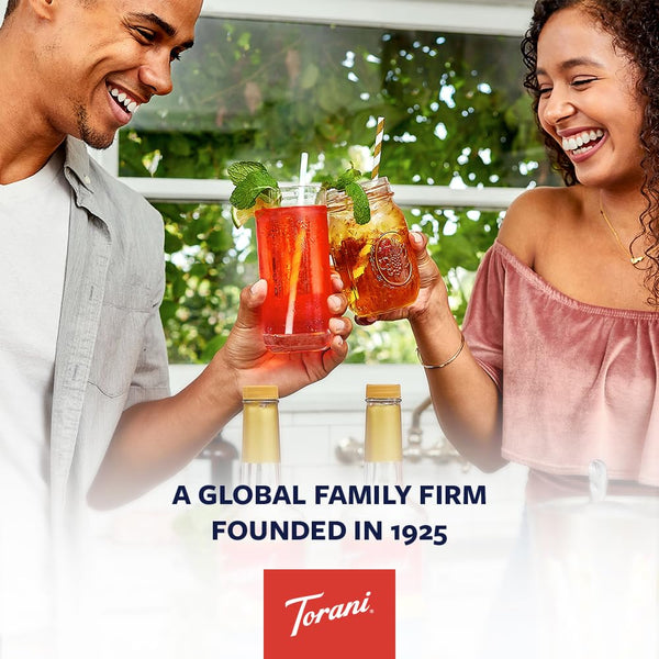Torani French Vanilla Coffee Syrup (750ml) – Premium Cane Sugar French Vanilla Syrup for Coffee, Lattes, Hot Chocolate & Protein Shakes – Rich, Creamy & Delicious – Ideal for Drinks and Desserts