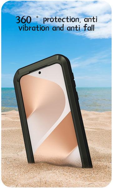 LOVE MEI for Huawei Pura 80 Pro/Huawei Pura 80 Pro+ Metal Case,Outdoor Heavy Duty Rugged Aluminum Metal Military Bumper Shockproof Protection Case Cove 【Without Tempered Glass】 (Red)