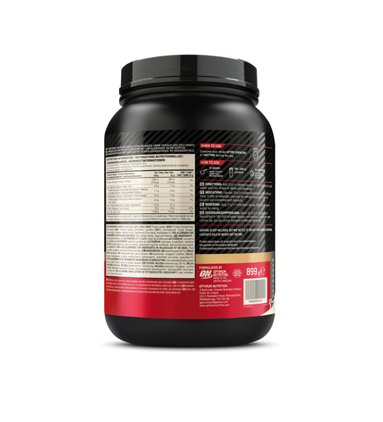 Optimum Nutrition Gold Standard 100% Whey Protein Powder, 899 g