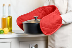 Dexam 16150341 Love Colour Double Oven Glove-Scarlet, Red, 78x 18