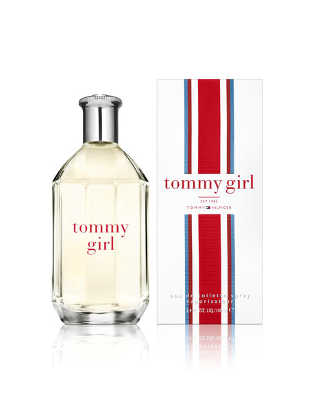Tommy Hilfiger – Tommy Girl Eau de Toilette 100 ml – Perfume for Women – Very Fresh Floral Fragrance with Fruity Notes – Transparent Glass Bottle
