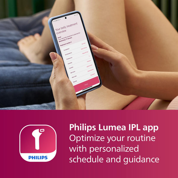 Philips Lumea IPL Hair Removal Advance - Hair Removal Device with Satin Compact Pen Trimmer, 2 Attachments for Body and Face, Corded Use (Model BRI921/00)