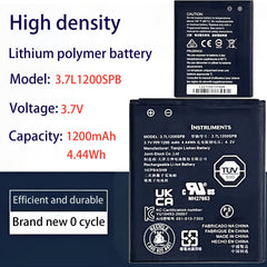 Aousavo 3.7L1200SPB Replacement Battery Compatible with Texas Instruments Battery TI-Nspire CX and CX CAS and CX II CAX, TI-84 Plus CE