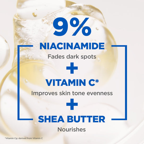 Mixa Cream, Niacinamide Bright Moisturizing Anti-Dark Spot Cream, Body Care Dark Spot Corrector for Uneven Tone, with 9% Niacinamide, Shea Butter & Vitamin C, 400ml