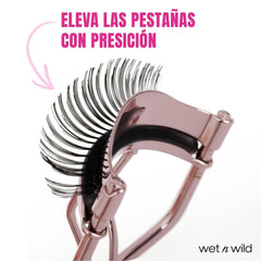 Wet n Wild High On Lash, Eyelash Curler for Long Lasting Lifted Lashes, Bouncy and Soft Silicone Pad for a Safe No-Pinching, No-Pulling Experience, Travel-friendly