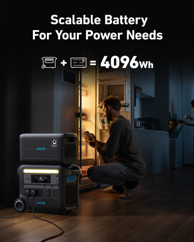 Anker SOLIX F2000 Portable Power Station, PowerHouse 767, 2400W