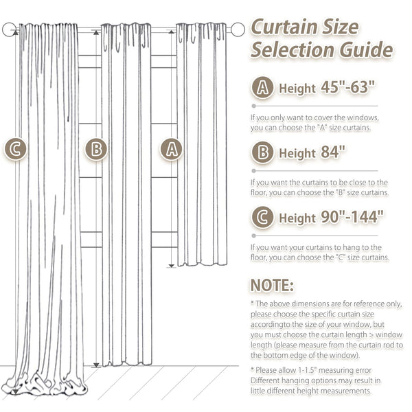 PANGSINNE 100% Blackout Linen Curtains 96 inch Length - 2 Panels Set Thermal Insulated Black Out Drapes for Living Room Bedroom Back Tab/Rod Pocket Room Darkening Window Curtain 8 FT