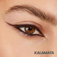 Wonderskin 1440 Longwear Brown Eyeliner Pencil, 3 Pack - Waterproof, Sharpenable Eyeliner Pencil & Smudge Proof Brown Eye Liner Pencils (Kalamata)