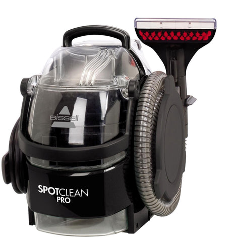 BISSELL SpotClean Pro, 750W Portable Carpet Cleaner, Removes Spills, Stains and Pet Messes, Cleans Carpets, Upholstery & Car, 2.8L, Black, 1558E