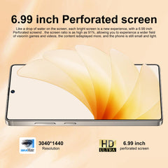 I25 Ultra: Powerhouse 16GB/512GB, 2-Day 7000mAh Battery, Huge 6.99" Android 14 Phone w/Built-in Stylus - Your All-in-One Device The Superior Choice (Titanium Orange)
